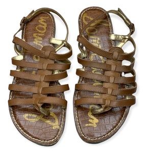 Sam Edelman brown cage sandals size 8.5